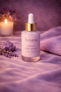 Lunara Night Serum hydrating skincare treatment for overnight skin repair