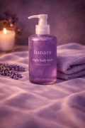 Lunara Night Body Wash soothing cleanser for relaxing nighttime routine