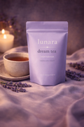 Lunara Dream Tea calming herbal blend for relaxation and better sleep
